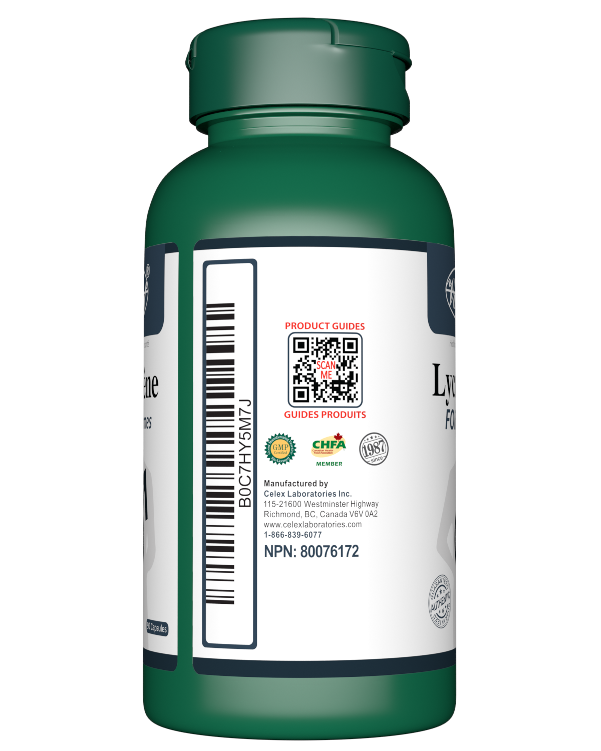 Lycopene for Men 90 Capsules Barcode