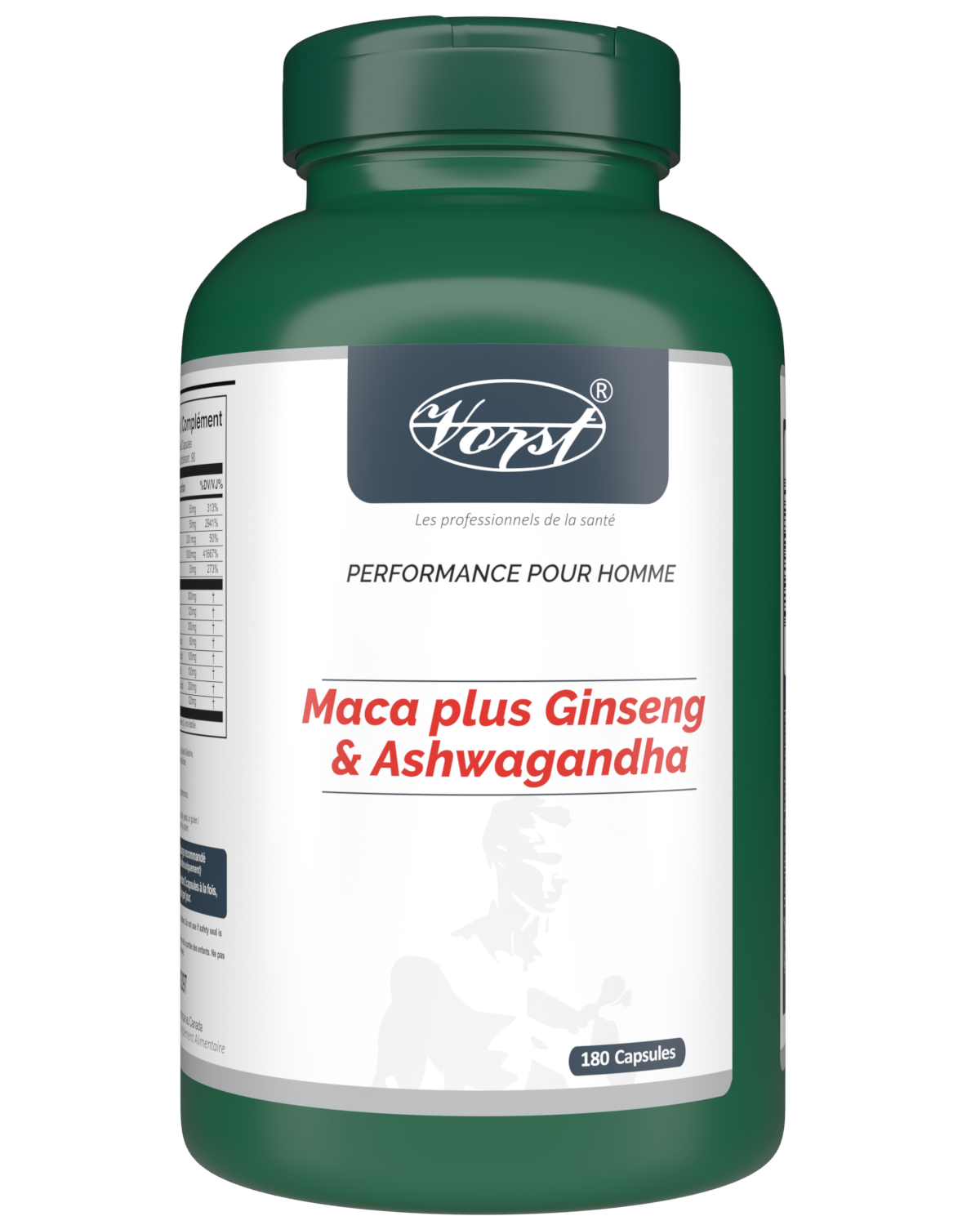 Maca, Ashwagandha, Ginseng for Workout