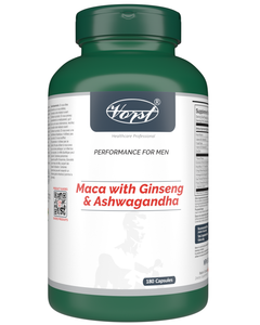 Maca with Ginseng & Ashwagandha 180 Capsules