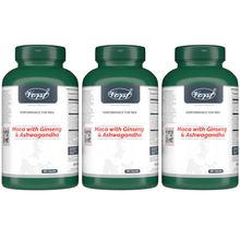 Load image into Gallery viewer, Maca with Ginseng &amp; Ashwagandha 180 Capsules