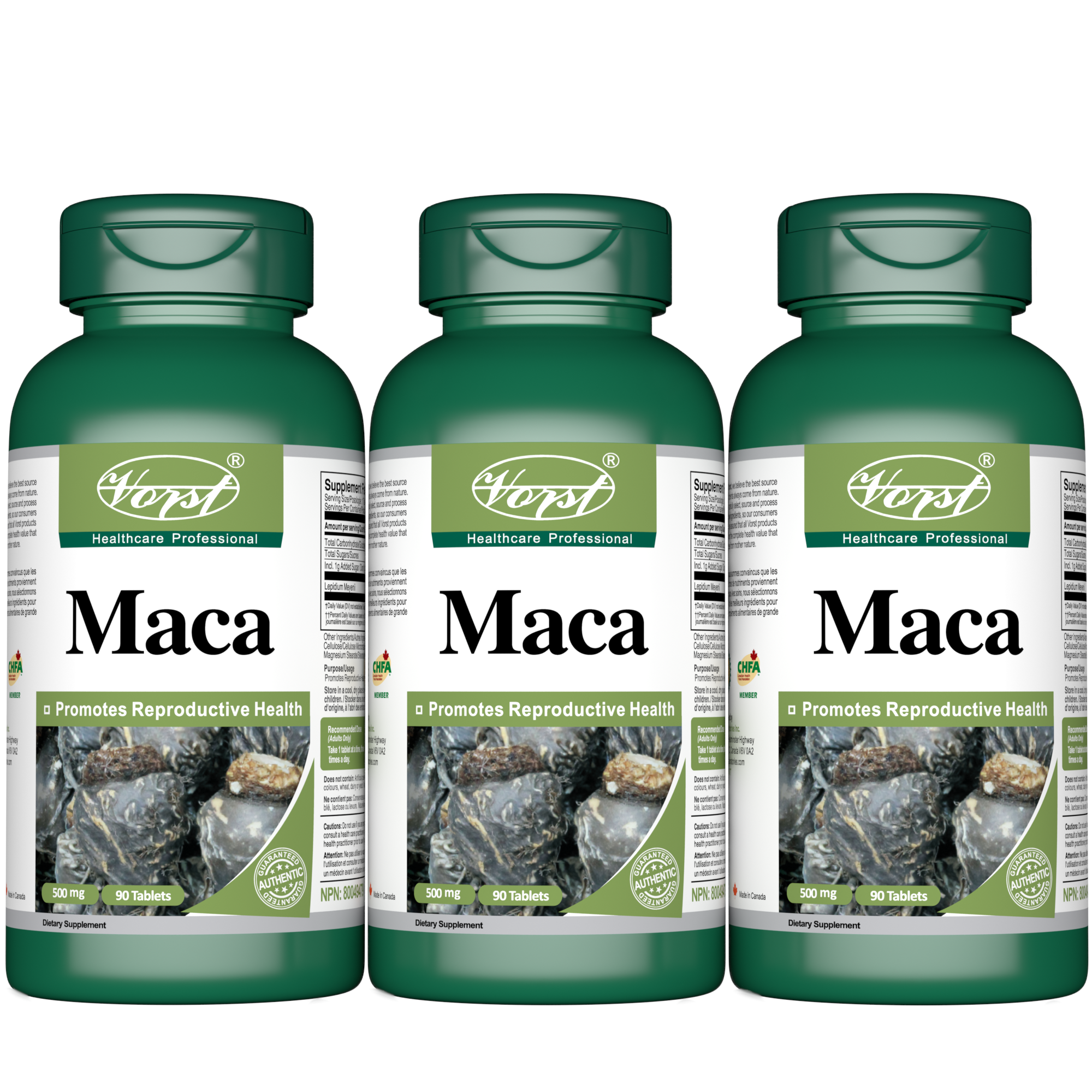 Maca 500mg 90 Vegan Tablets