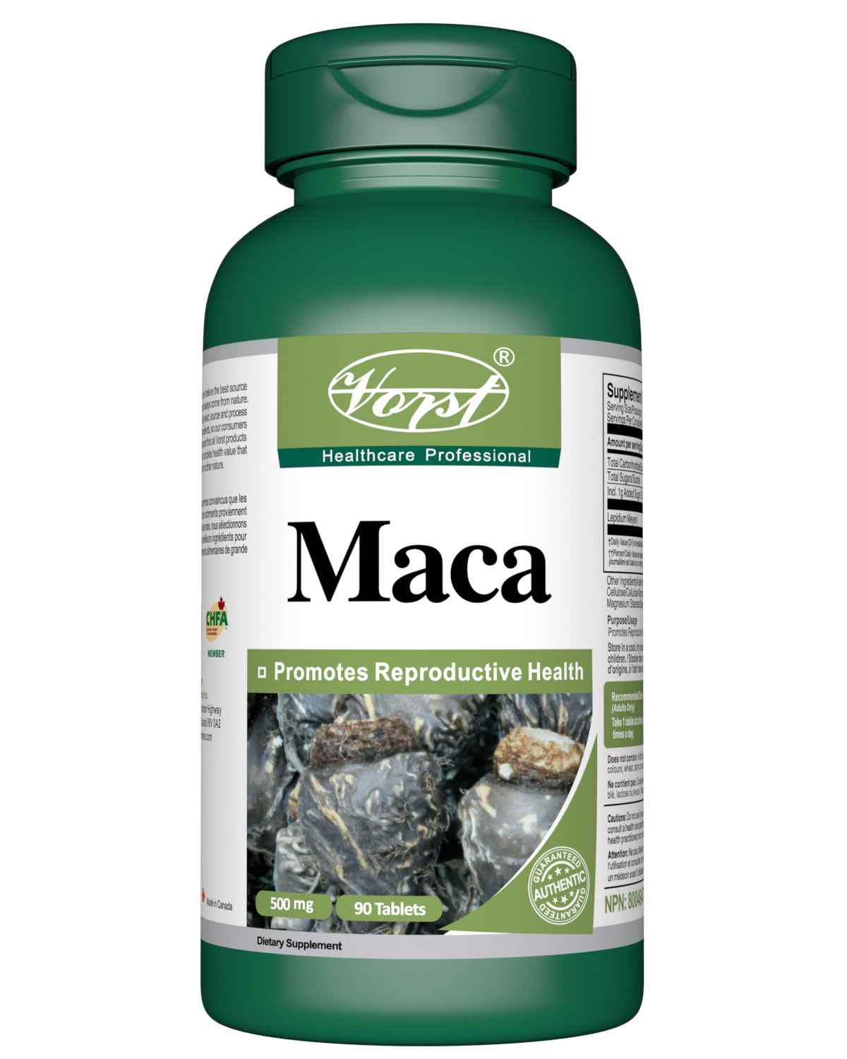 Maca 500mg 90 Vegan Tablets