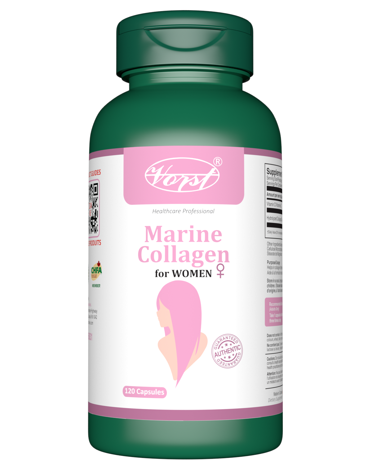 Marine Collagen For Women 120 Capsules