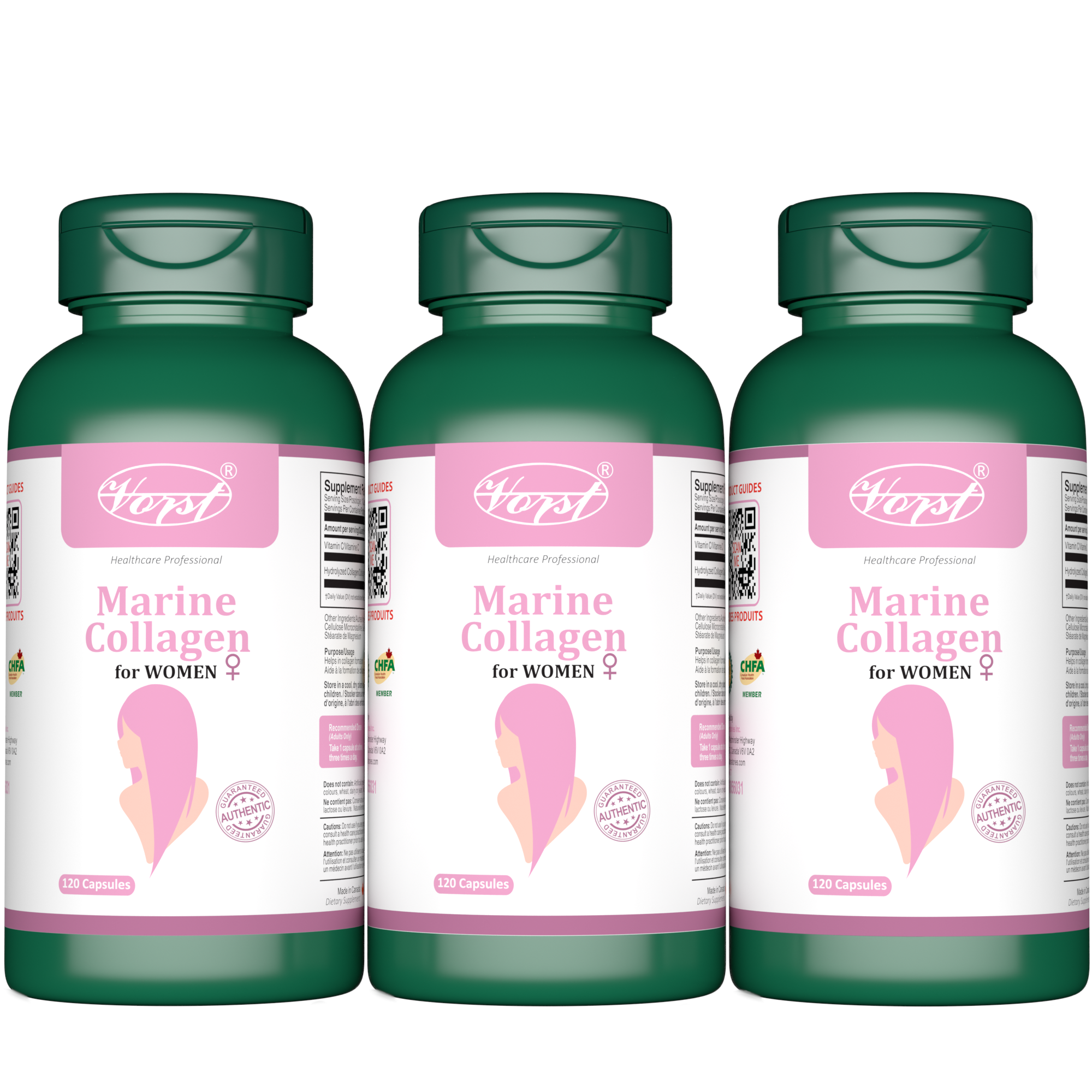 Marine Collagen For Women 120 Capsules