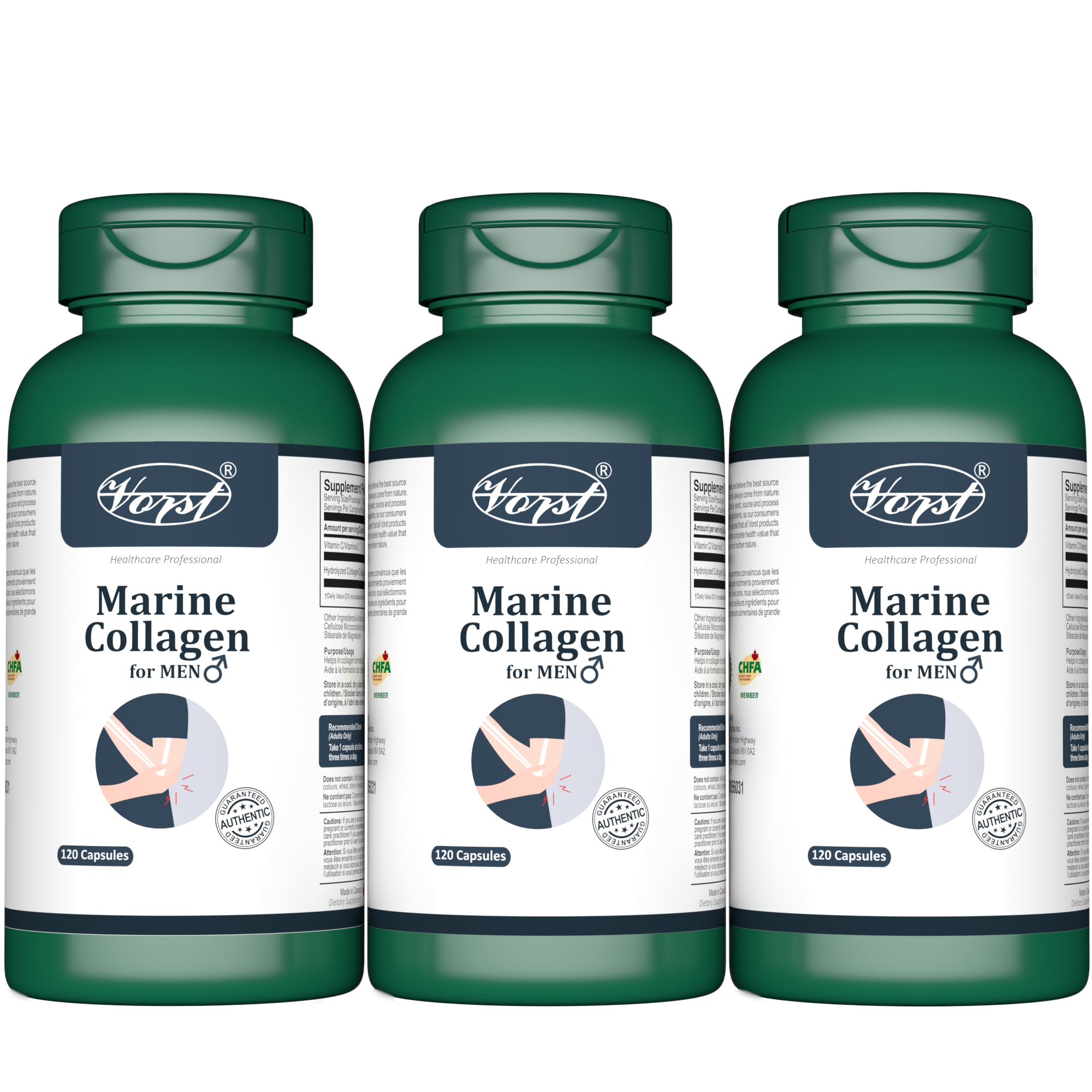 Marine Collagen For Men 120 Capsules