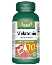 Load image into Gallery viewer, Melatonin 10mg with Vitamin B12  60 Capsules