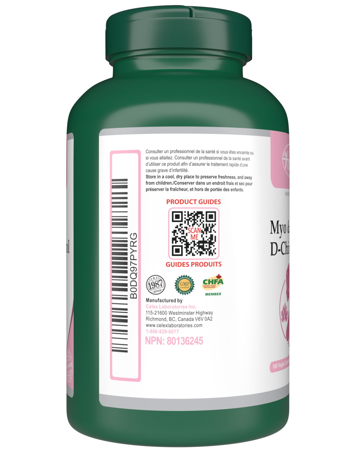 VORST Myo & D-Chiro Inositol 180 Vegan Capsules