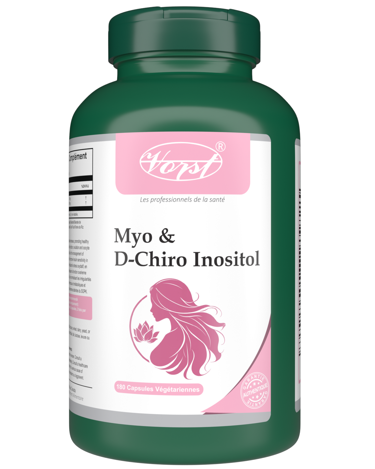 VORST Myo & D-Chiro Inositol 180 Vegan Capsules