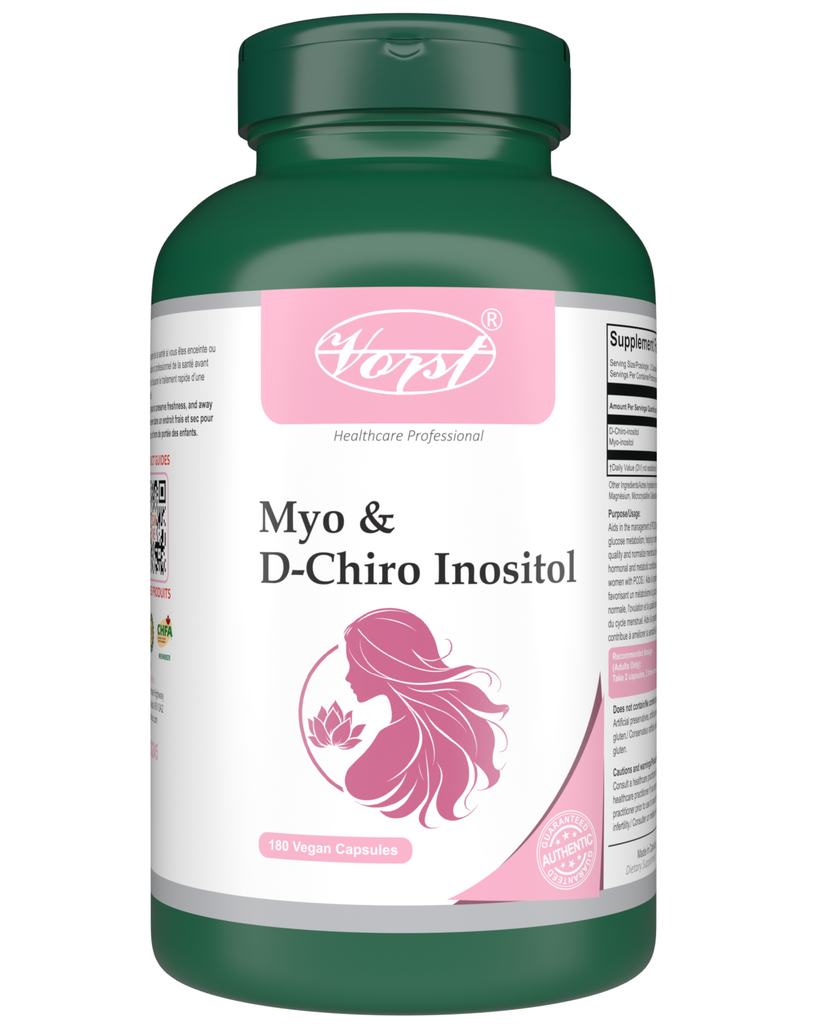 VORST Myo & D-Chiro Inositol 180 Vegan Capsules