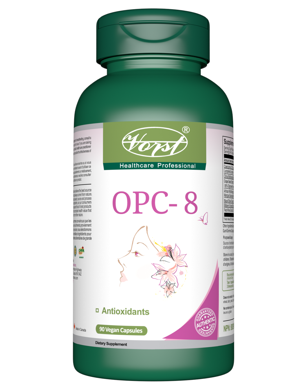 OPC-8 50mg 90 vegan capsules