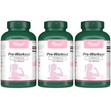 Load image into Gallery viewer, Pre-Workout Formula for Women 180 Vegan Capsules