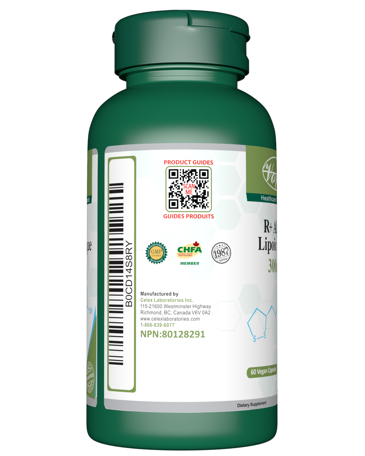 Alpha Lipoid Acid - Powerful Antioxidant