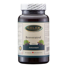 Load image into Gallery viewer, CELEX Resveratrol 90 Capsules