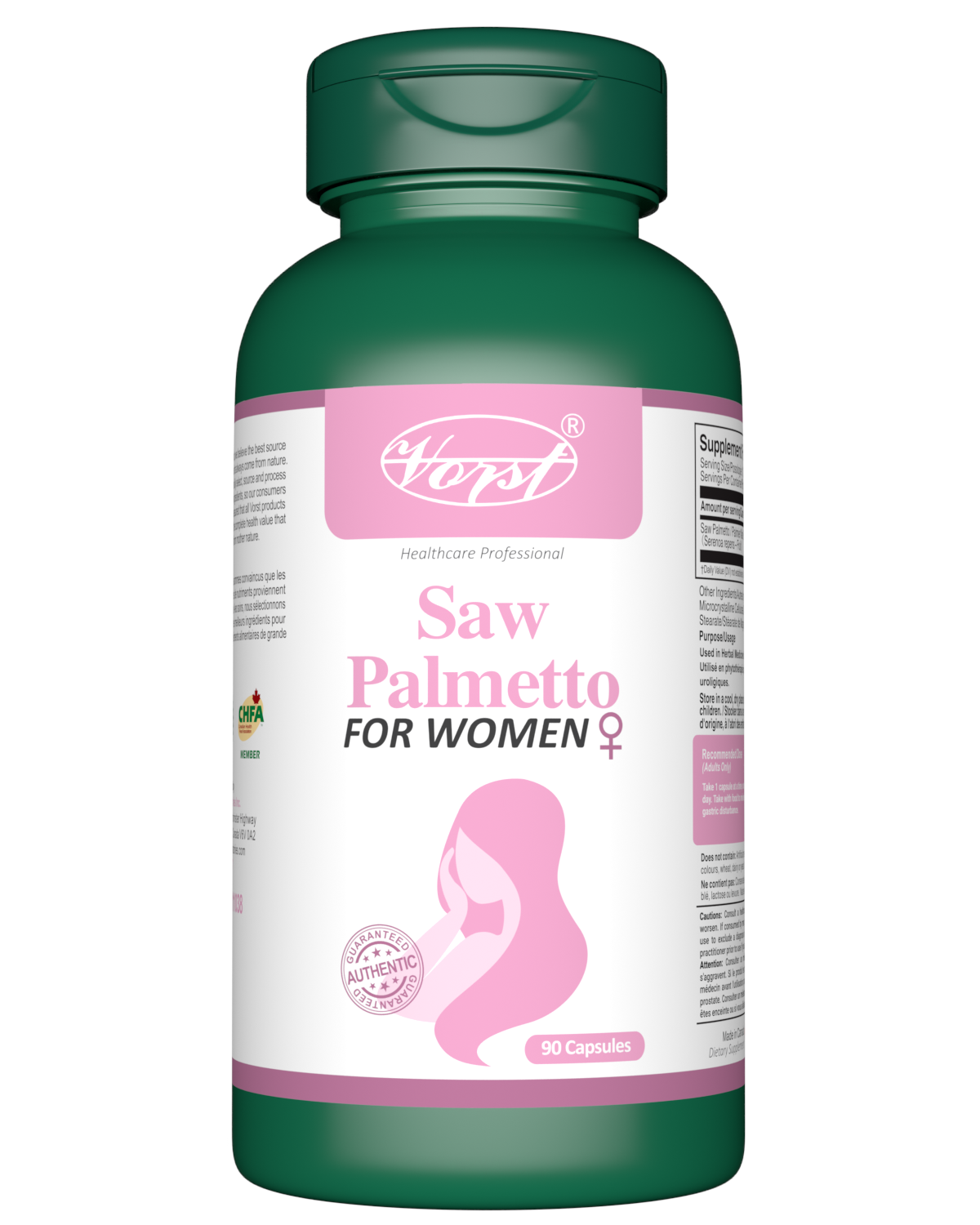 Saw Palmetto for Women 90 Capsules