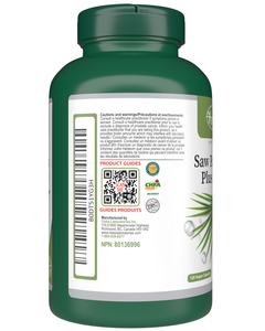 VORST Saw Palmetto Plus Biotin 120 Vegan Capsules