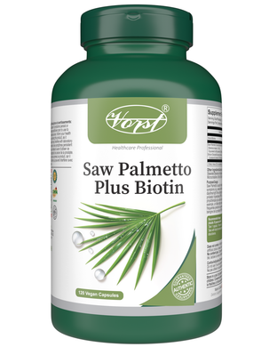 VORST Saw Palmetto Plus Biotin 120 Vegan Capsules