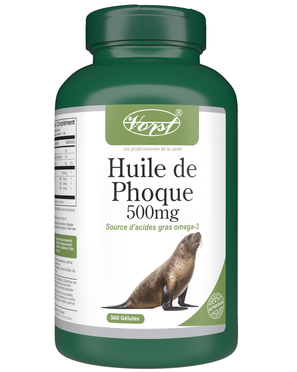 Seal Oil Source of Omega-3