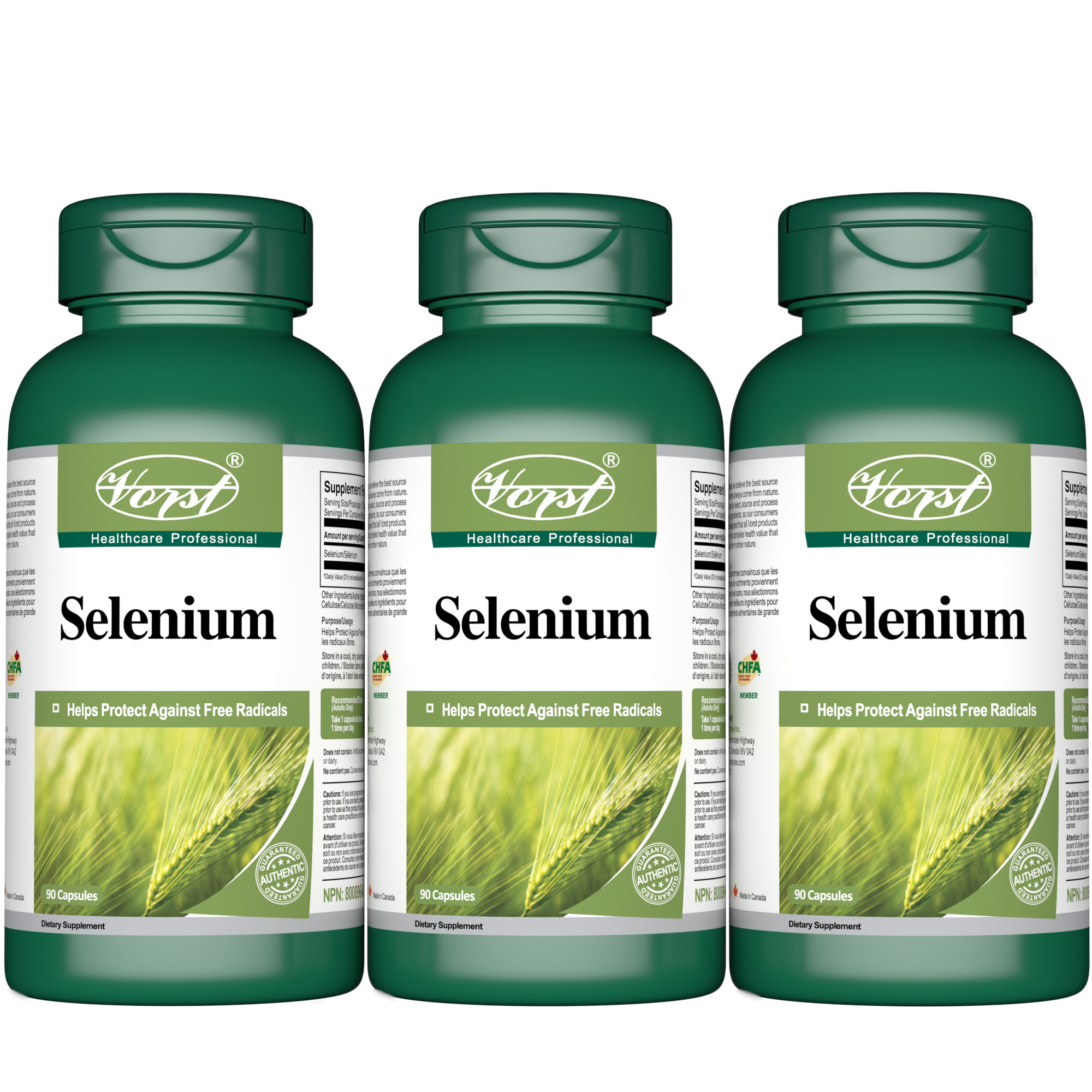 Selenium 90 Capsules 200mcg