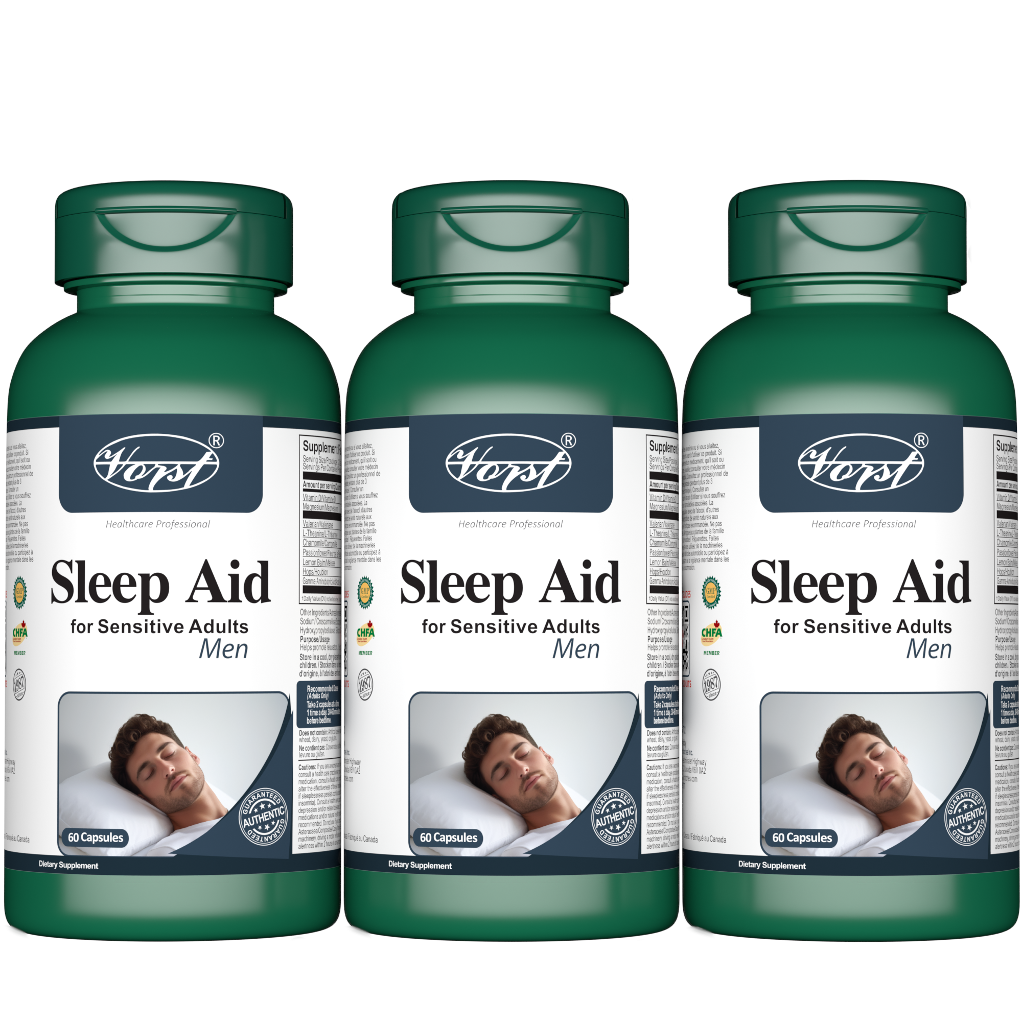 Sleep Aid For Men 60 Capsules