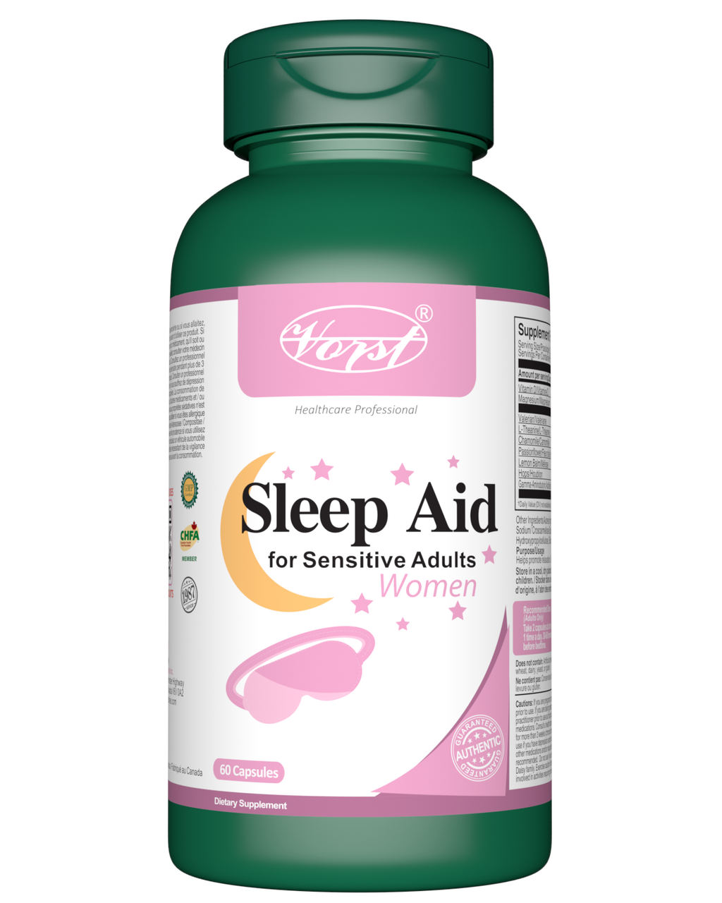 Sleep Aid For Women 60 Capsules