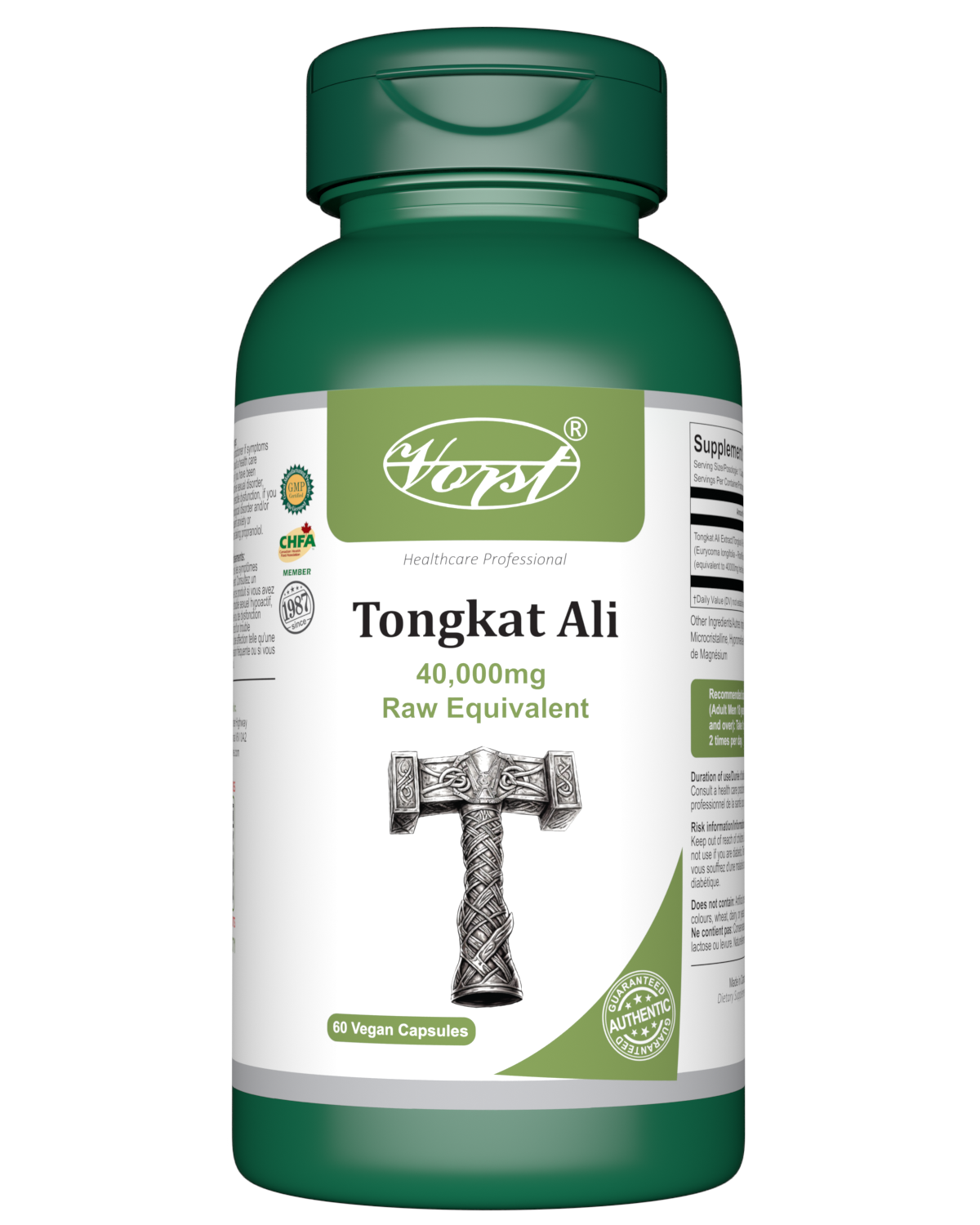 Tongkat Ali 60 Vegan Capsules