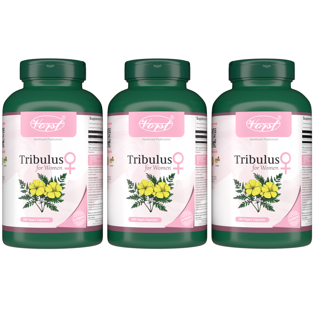 Tribulus Terrestris Extract for Women 180 Vegan Capsules