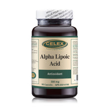 Load image into Gallery viewer, CELEX Alpha Lipoic Acid 300mg 90 Capsules