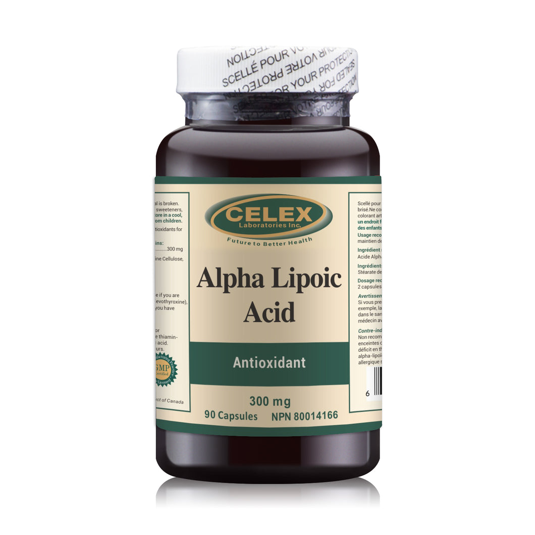CELEX Alpha Lipoic Acid 300mg 90 Capsules