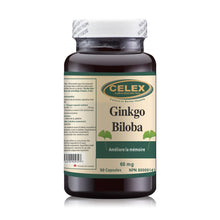 Load image into Gallery viewer, CELEX Ginkgo Biloba 90 Capsules