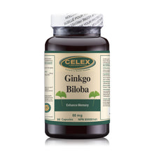 Load image into Gallery viewer, CELEX Ginkgo Biloba 90 Capsules