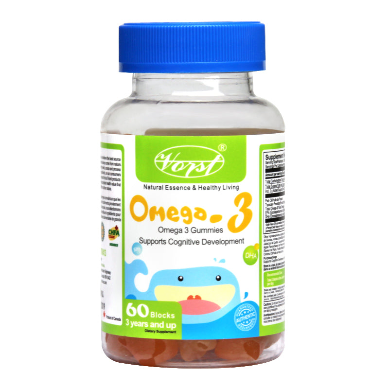 Omega 3 Gummies for Kids 60 Blocs - Vorst Supplements and Vitamins
