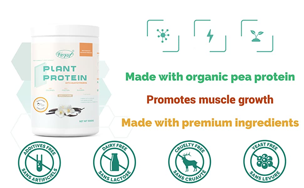 Plant Protein Powder with Multivitamin