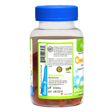 Load image into Gallery viewer, Omega 3 Gummies for Kids 60 Blocs - Vorst Supplements and Vitamins