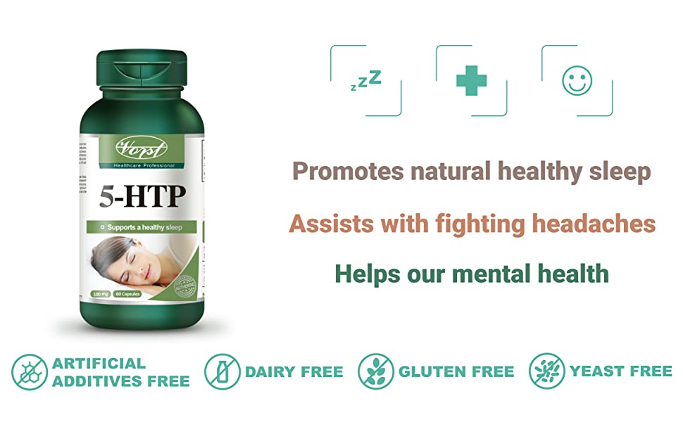 5 HTP - Supports Brain, Mood, Sleep