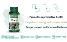 Load image into Gallery viewer, Maca 500mg 90 Vegan Tablets