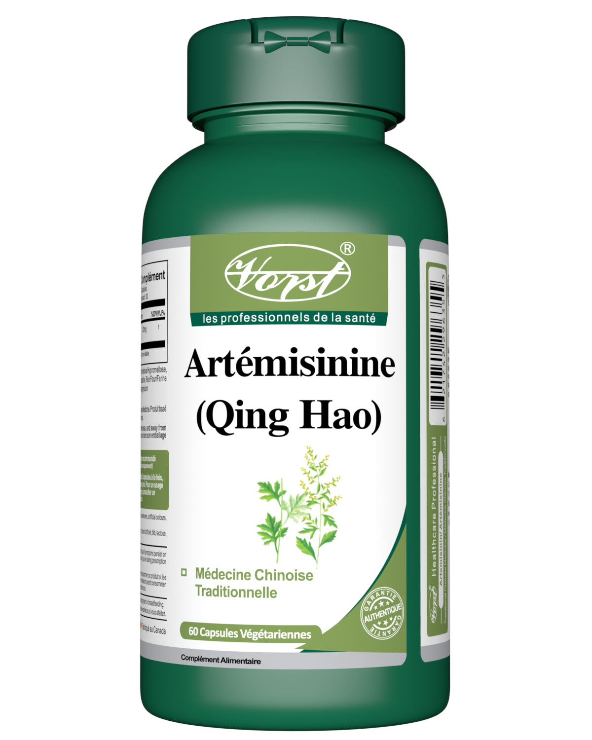 Artemisinin vegan capsules
