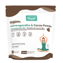 Load image into Gallery viewer, Organic Ashwagandha 2640mg and Cacao Powder 600g
