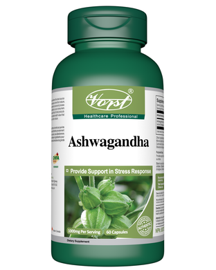 Ashwagandha Root Extract Front of Bottle