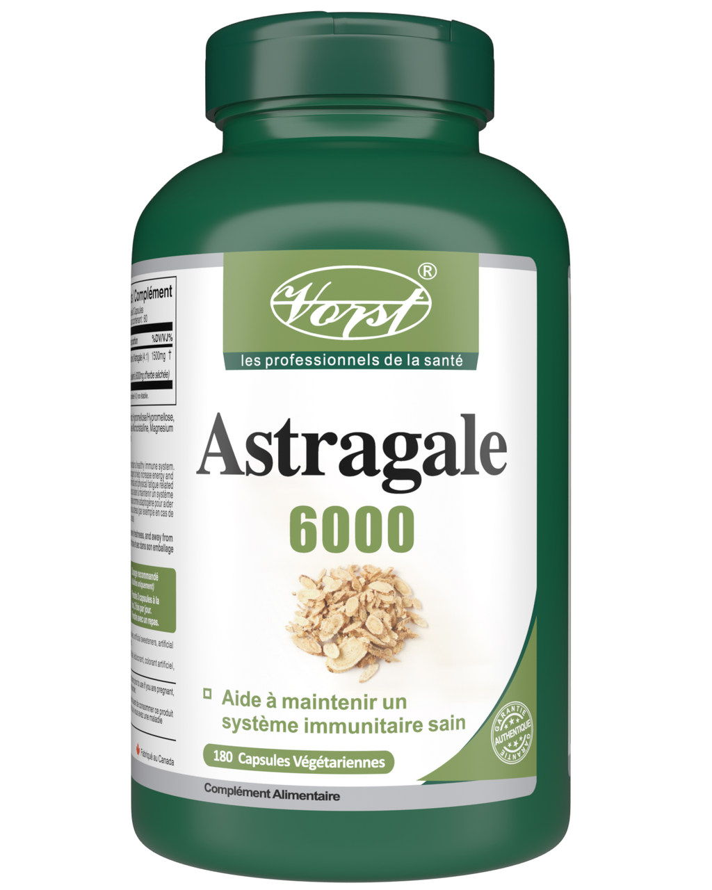 Astragale 6000mg 180 Capsules Végétariennes
