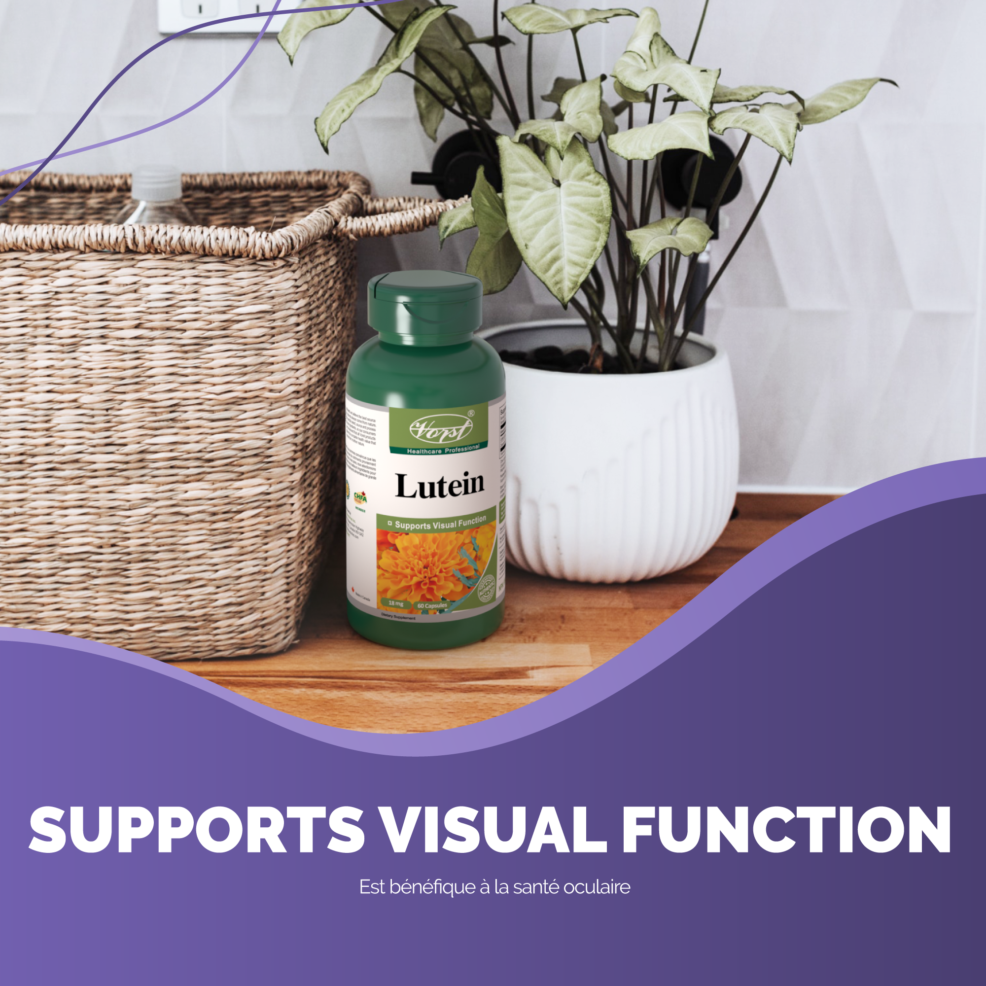 Lutein | 60 Capsules | Supports Visual Function