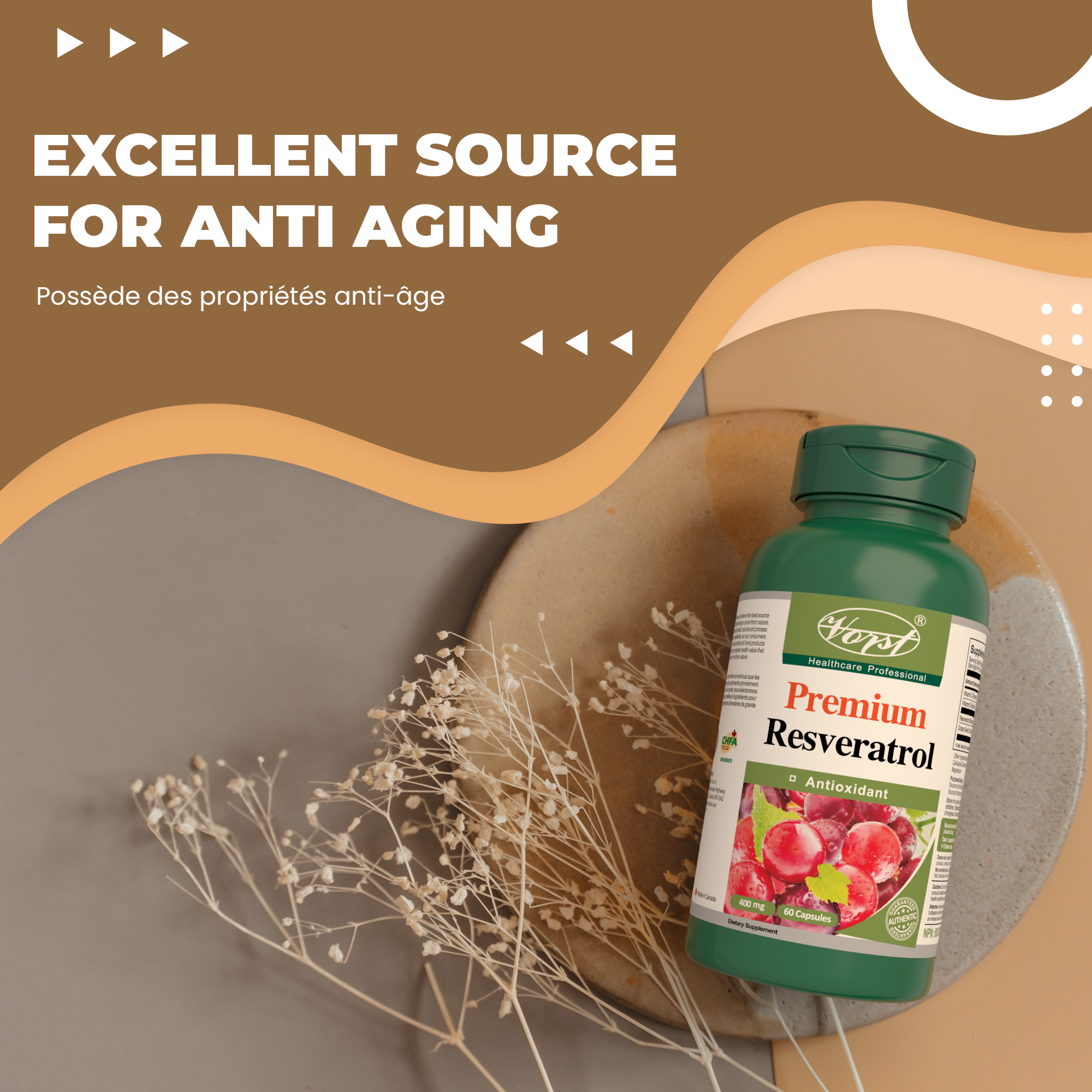 Premium Resveratrol for Antioxidant Support
