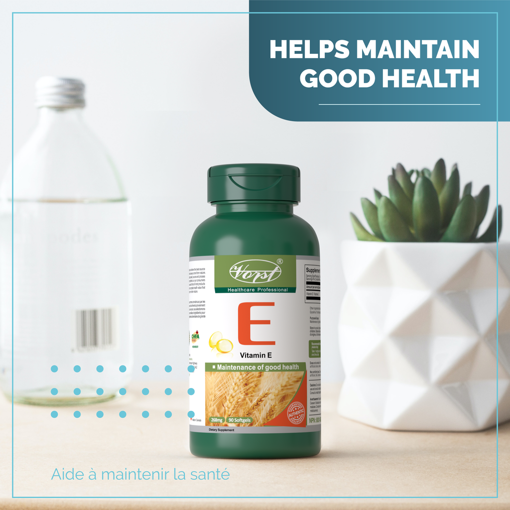 Vitamin E , Antioxidant for Eye, Skin, and Brain