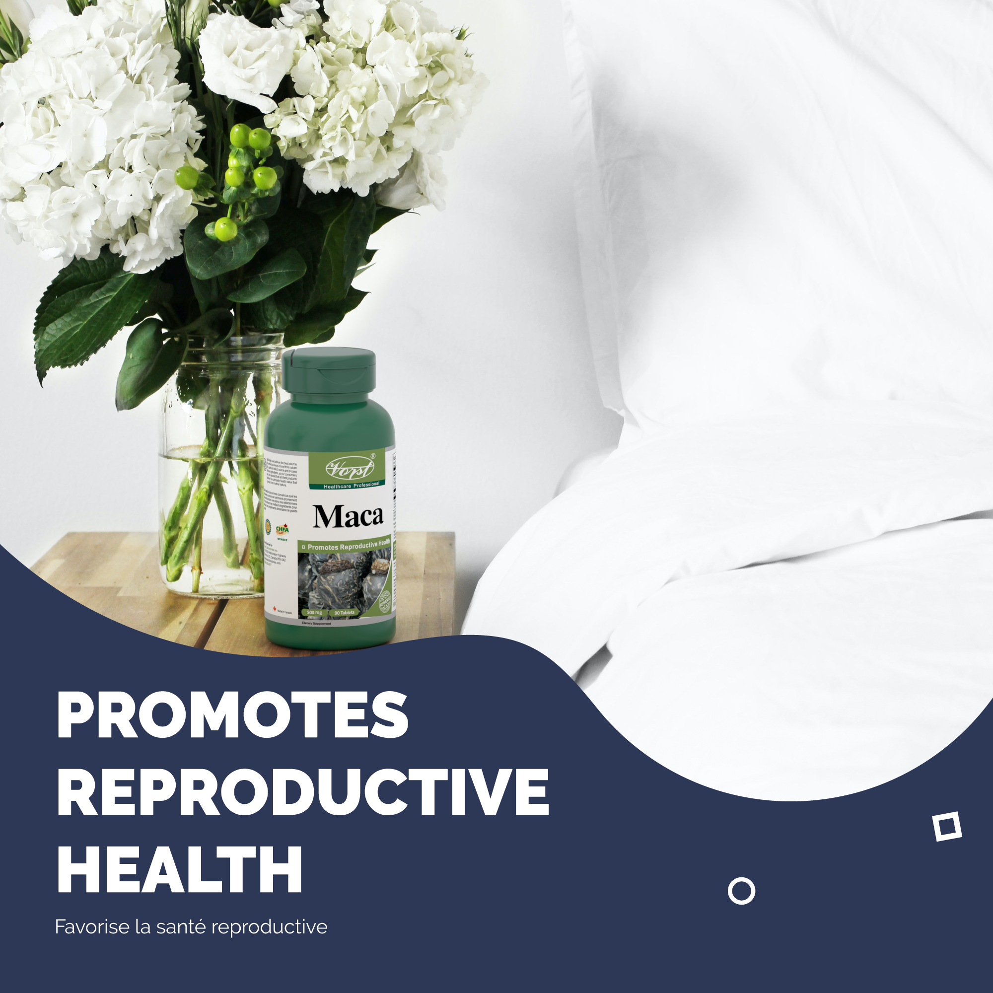 Maca for Stress, Reproductive Health