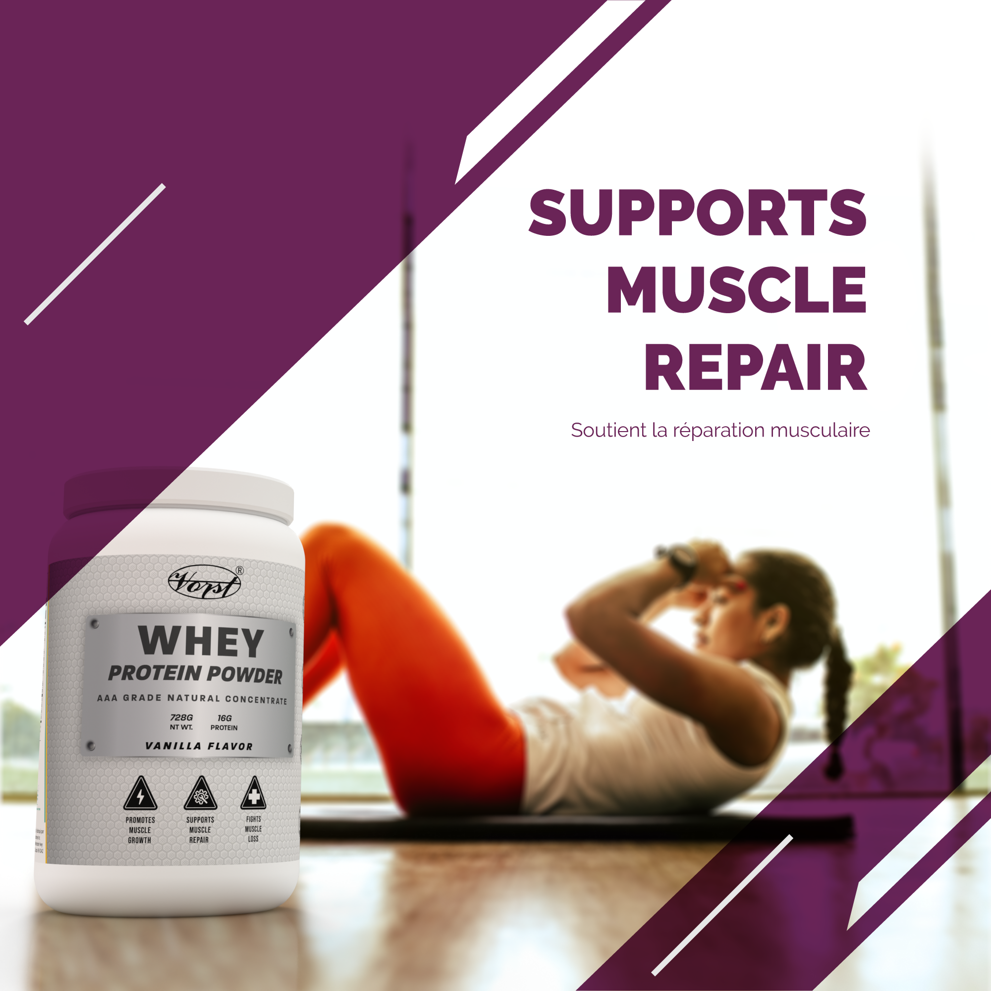 Whey Protein Powder Vanilla