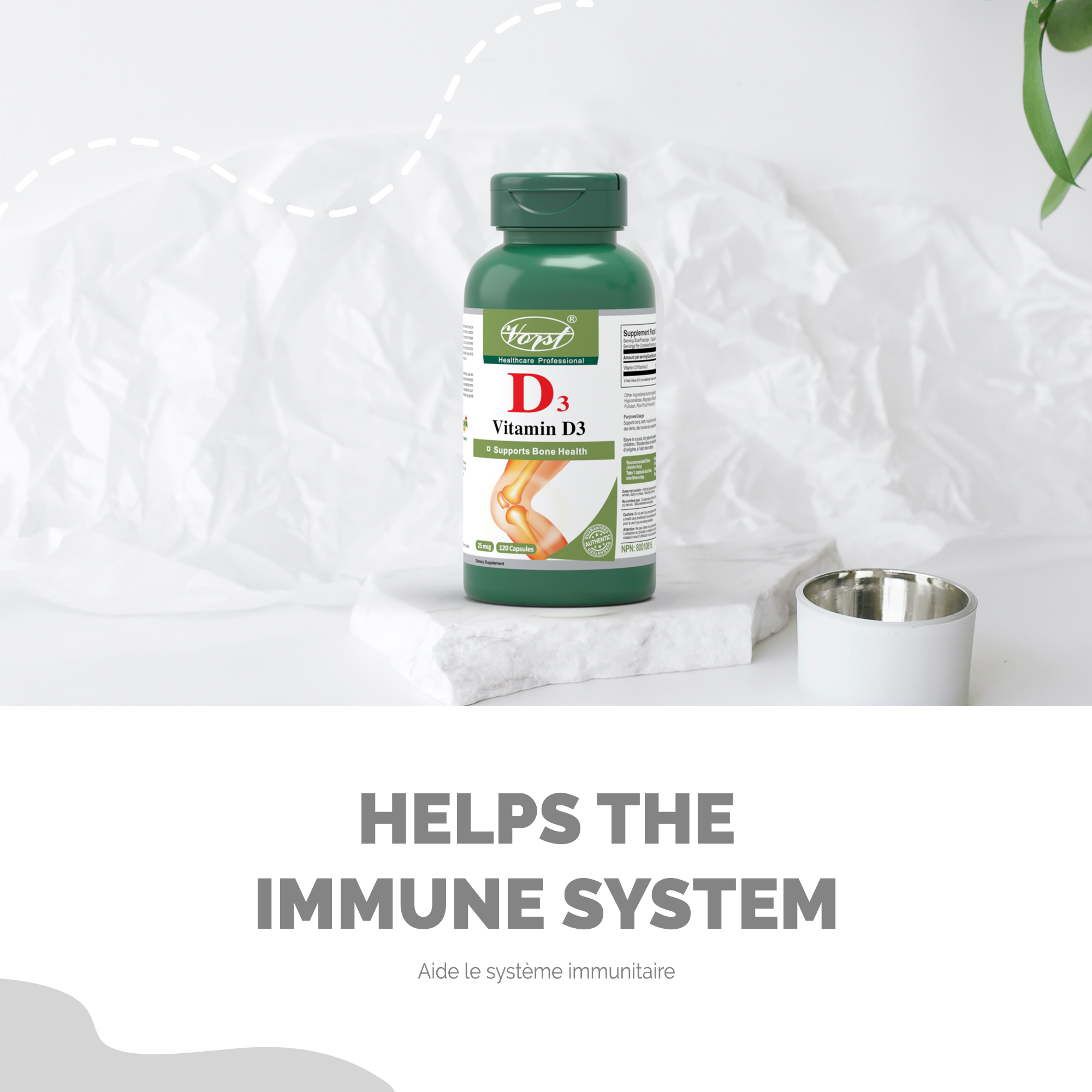 Vitamin D3 for Bone Health