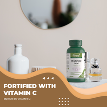 Load image into Gallery viewer, Hyaluronic Acid 75mg with Vitamin C 60 Capsules fortified with Vitamin C