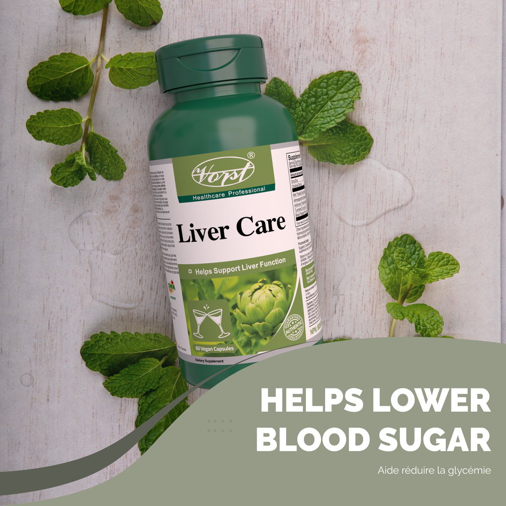 Liver Care 60 Vegan Capsules helps lower blood sugar