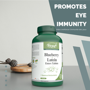 Blueberry Extract & Lutein Esters 200 Vegan Tablets