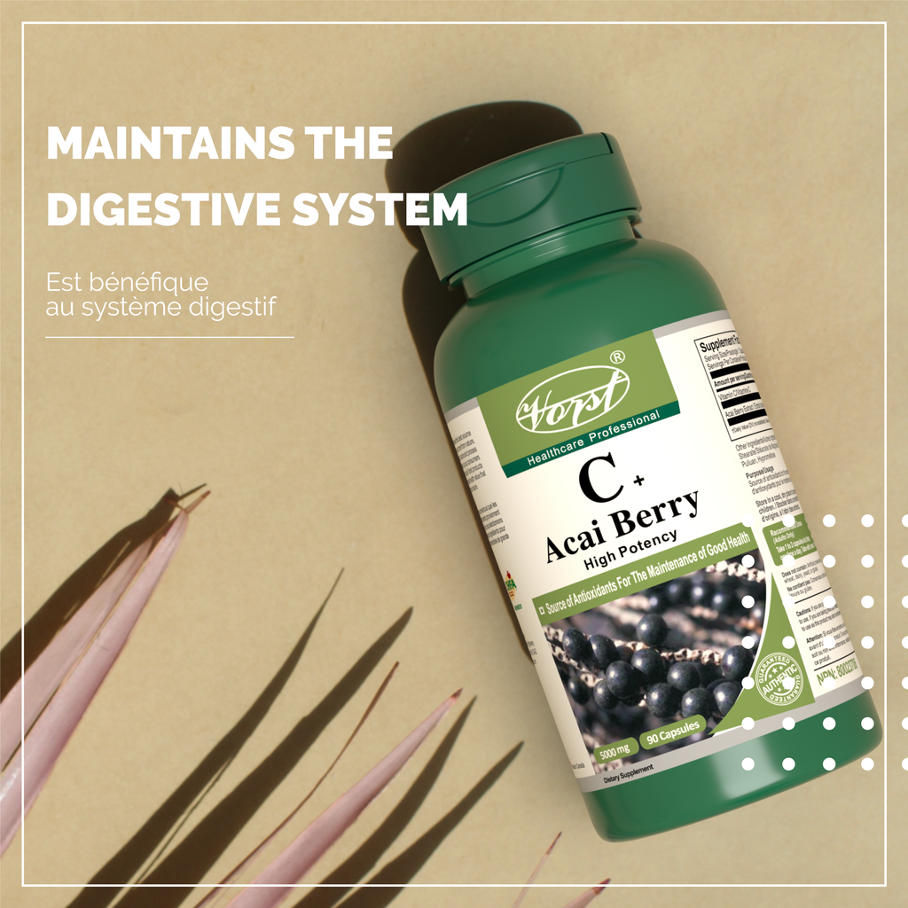 Acai Berry Capsules for Weight Loss 5000 Mg Maintains Digestive System Benefit Photo