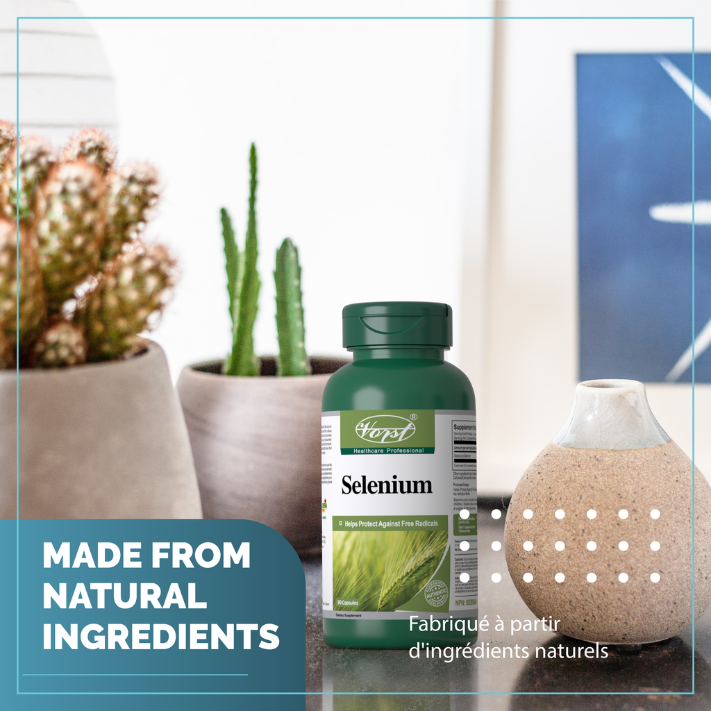 Selenium made from natural ingredients